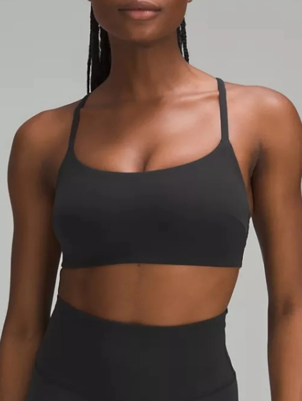 lululemon athletica Black Strappy Sports Bra